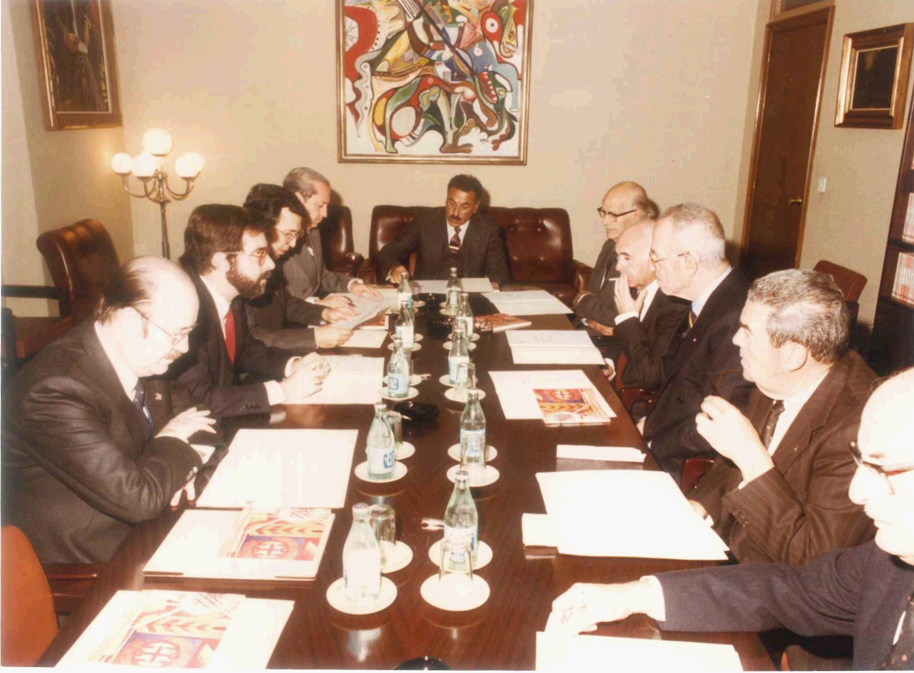 Patronato de la Escuela de Administración de Empresas (EAE) – noviembre 1983.