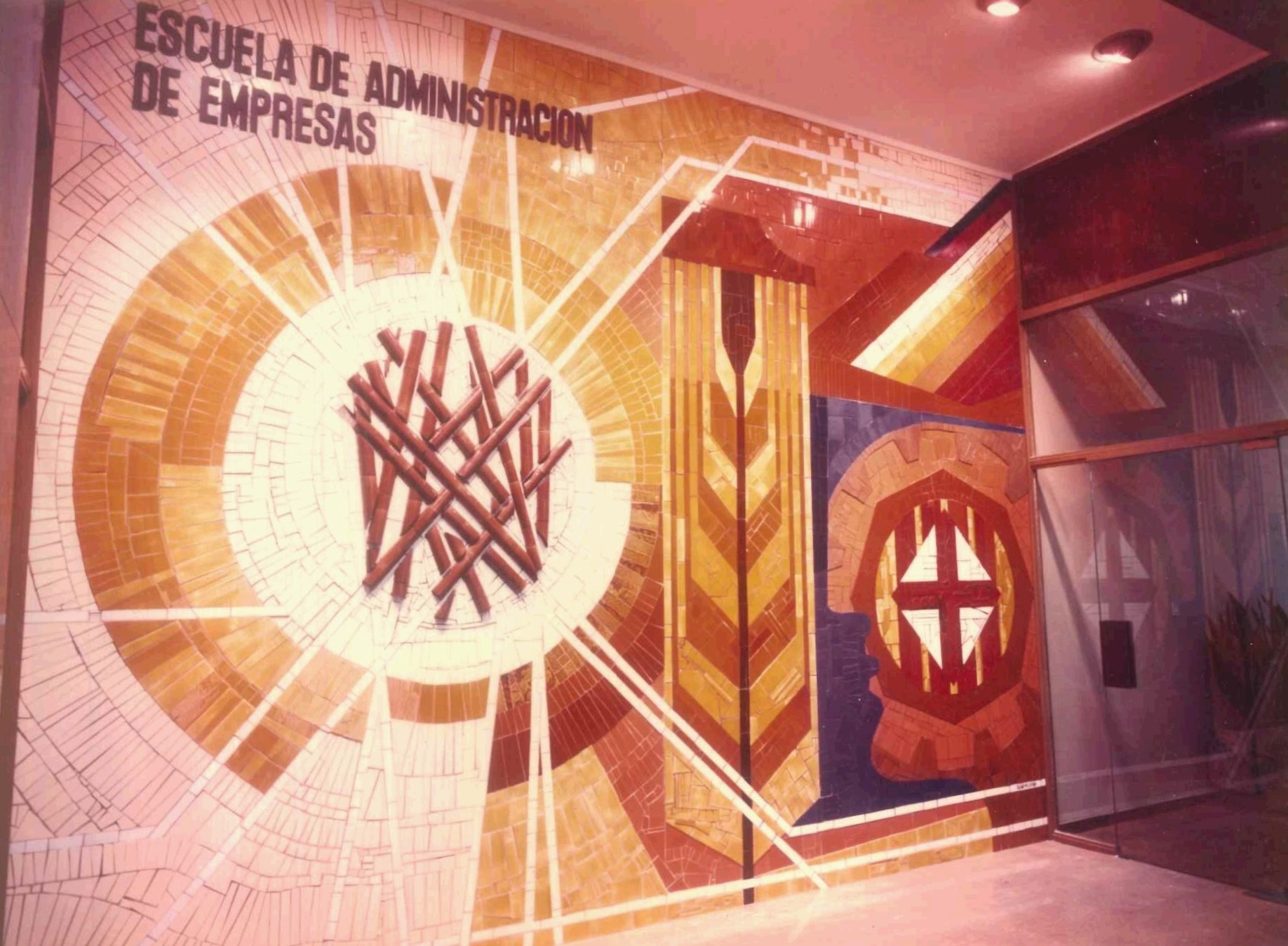 Inauguración de la nueva sede de la Escuela de Administración de Empresas (EAE) – 1976.