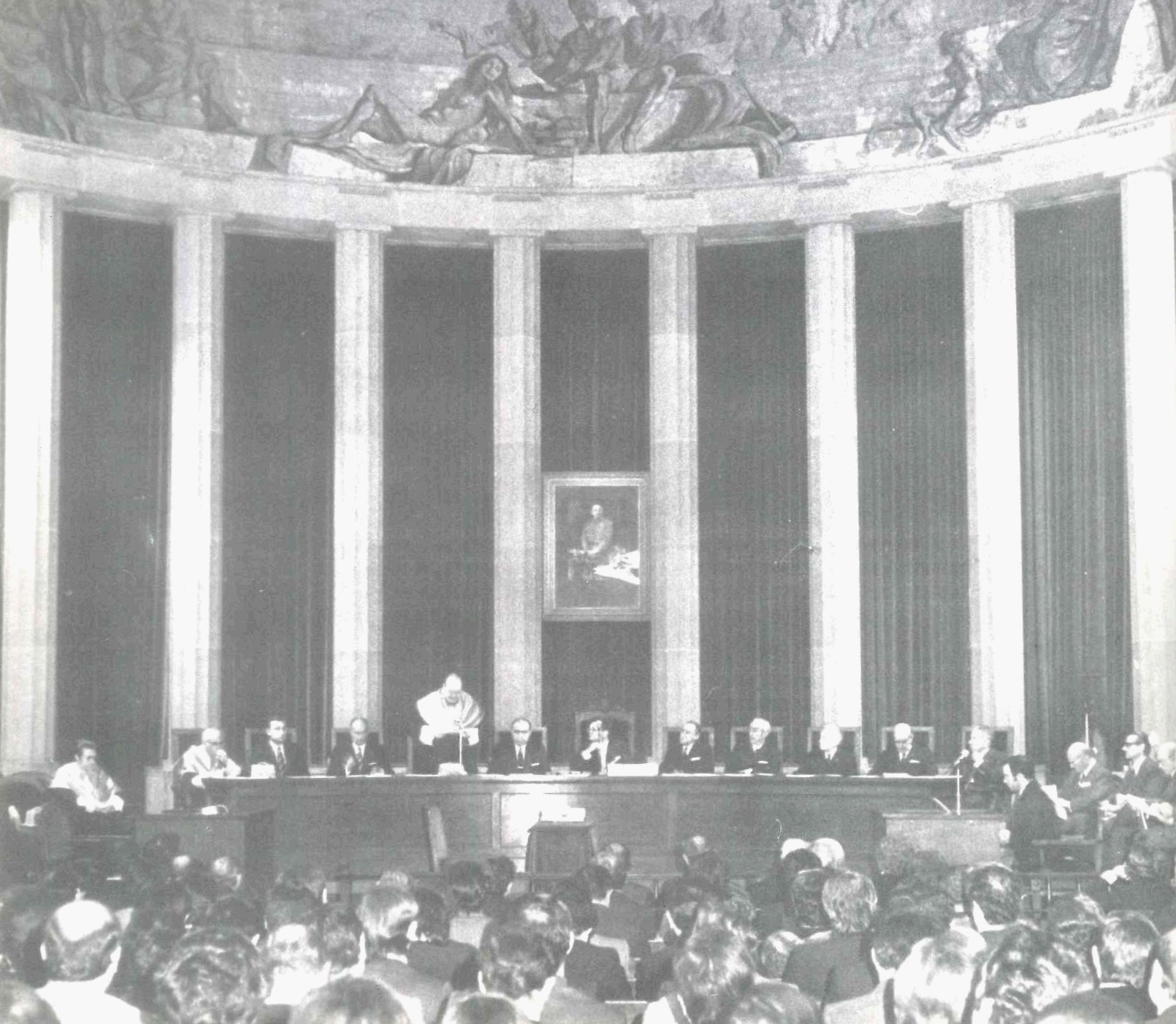 Inauguración oficial del curso académico 1974 – 1975.