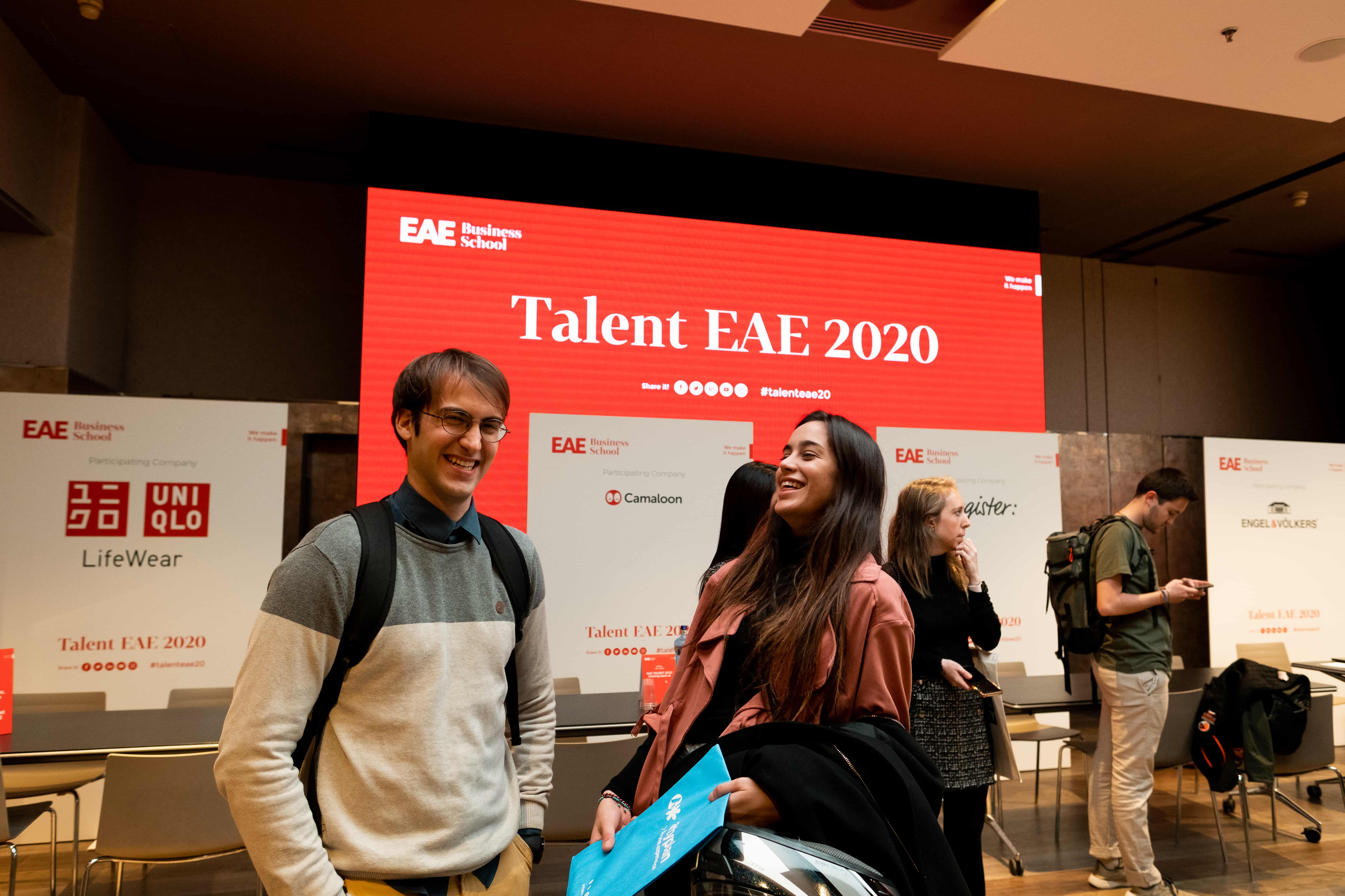Estudiantes durante la Talent EAE 2020 