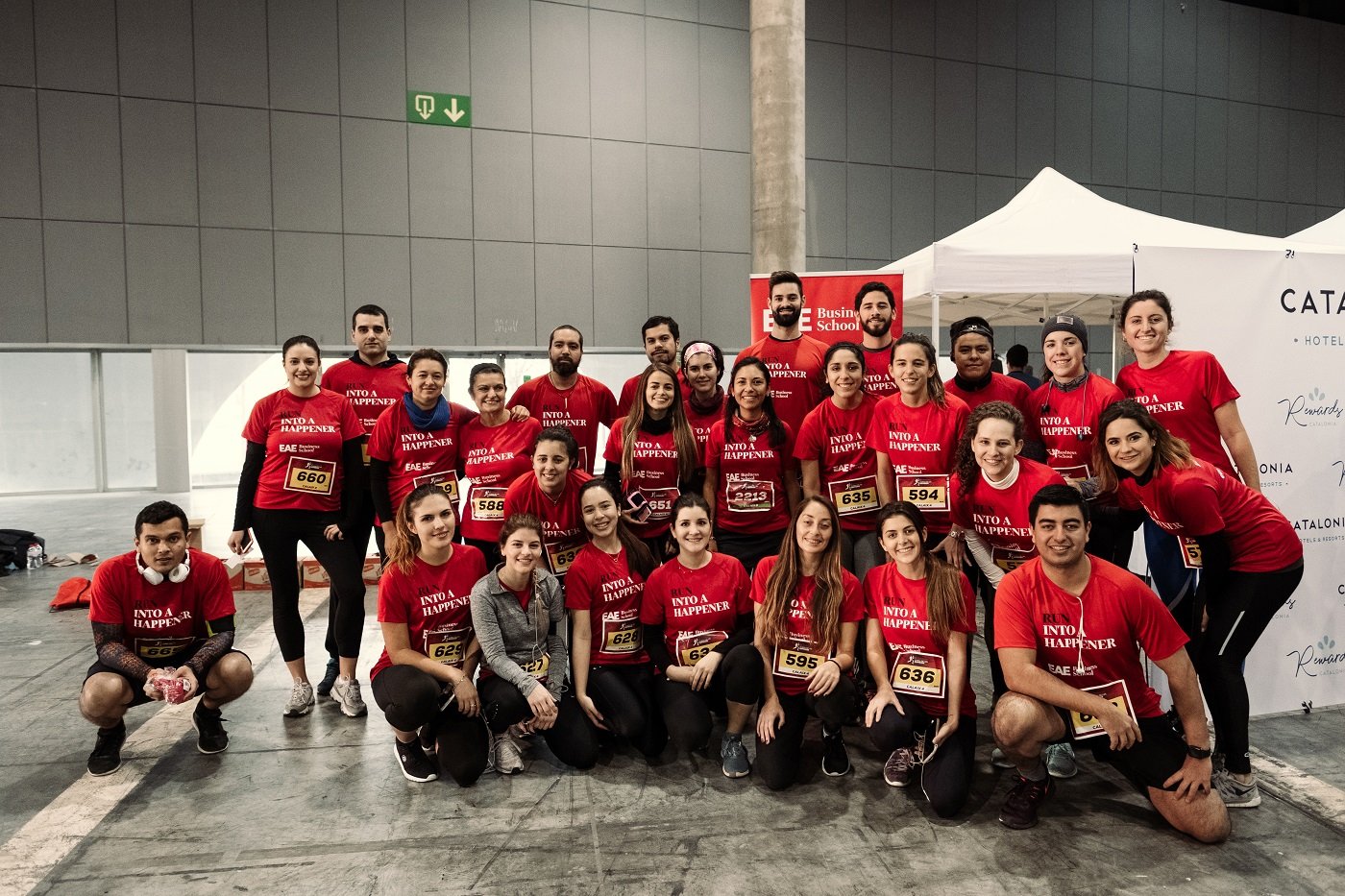 EAE students take part in the Company Race EAE students take part in the Company Race