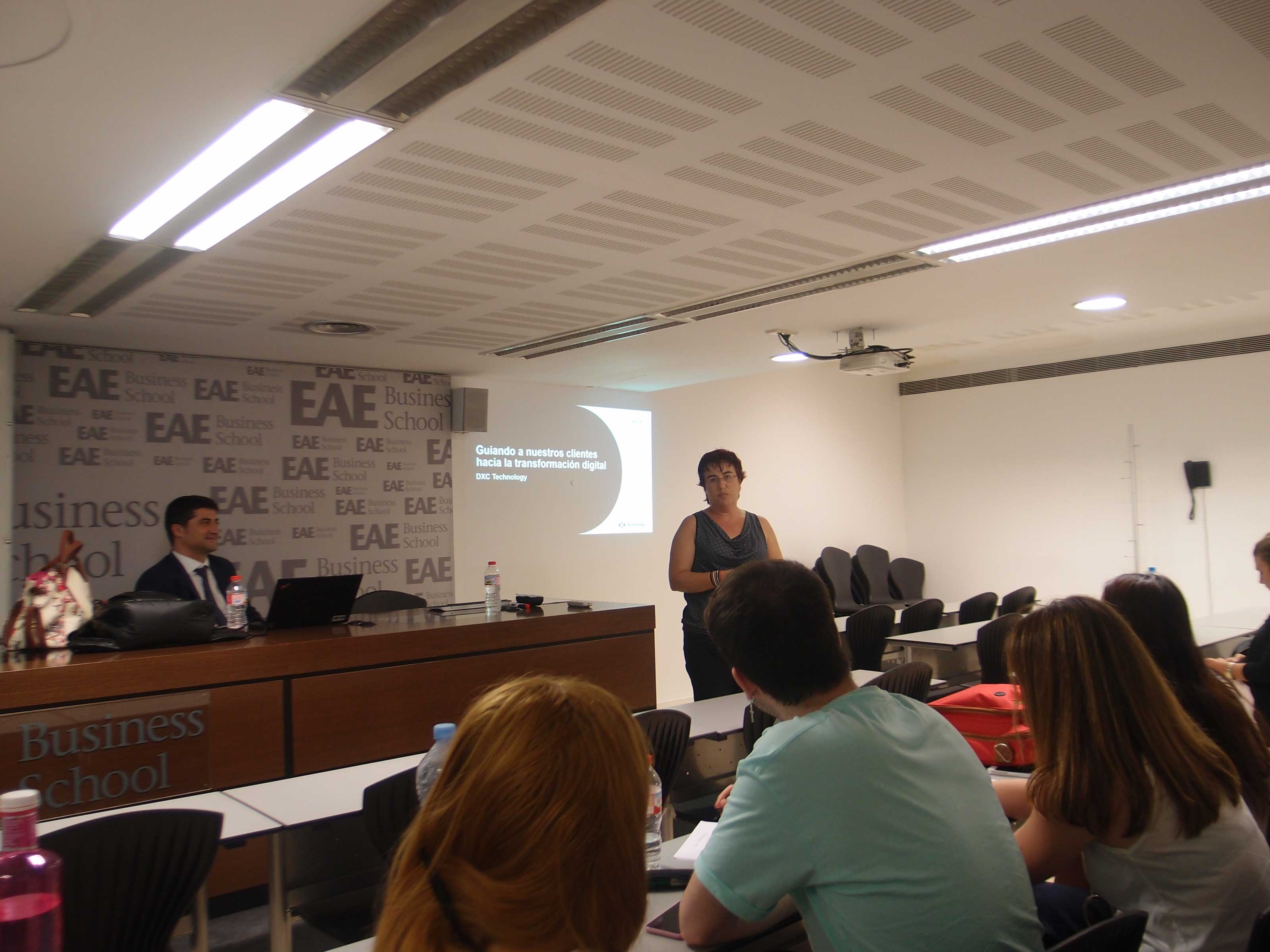 "At DXC Technology, we are looking for young talent to build the company between us"