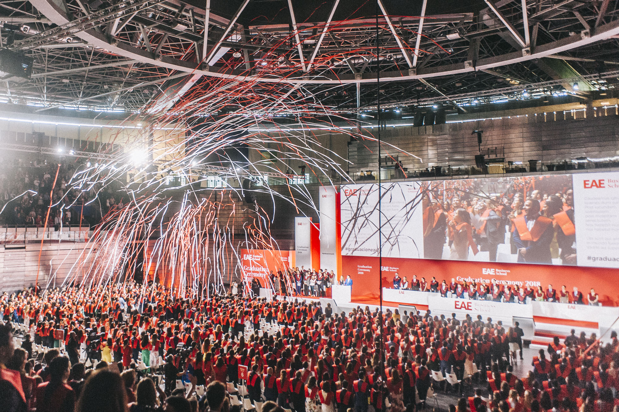Momentos inolvidables en las ceremonias de Graduación EAE 2018 en Madrid y Barcelona