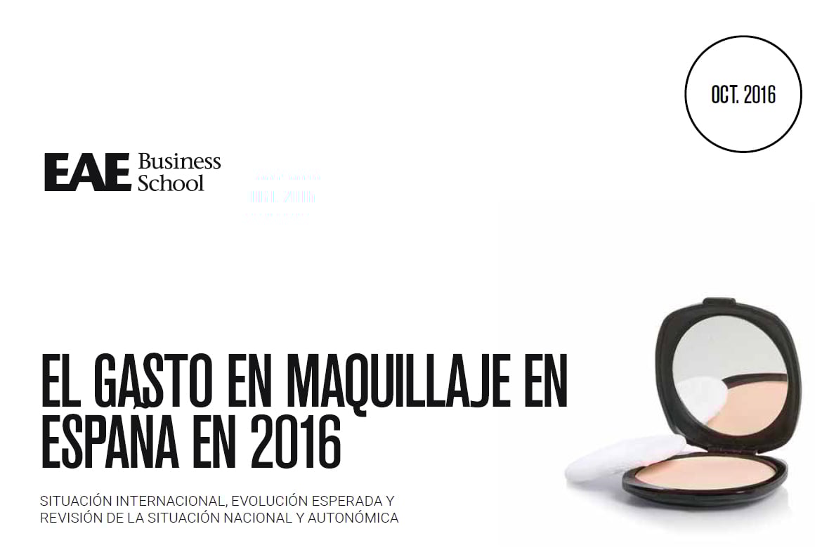 El gasto en maquillaje en España en 2015