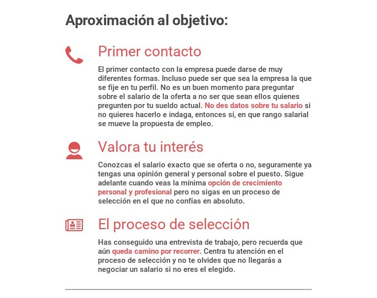 Claves para negociar tu sueldo con éxito
