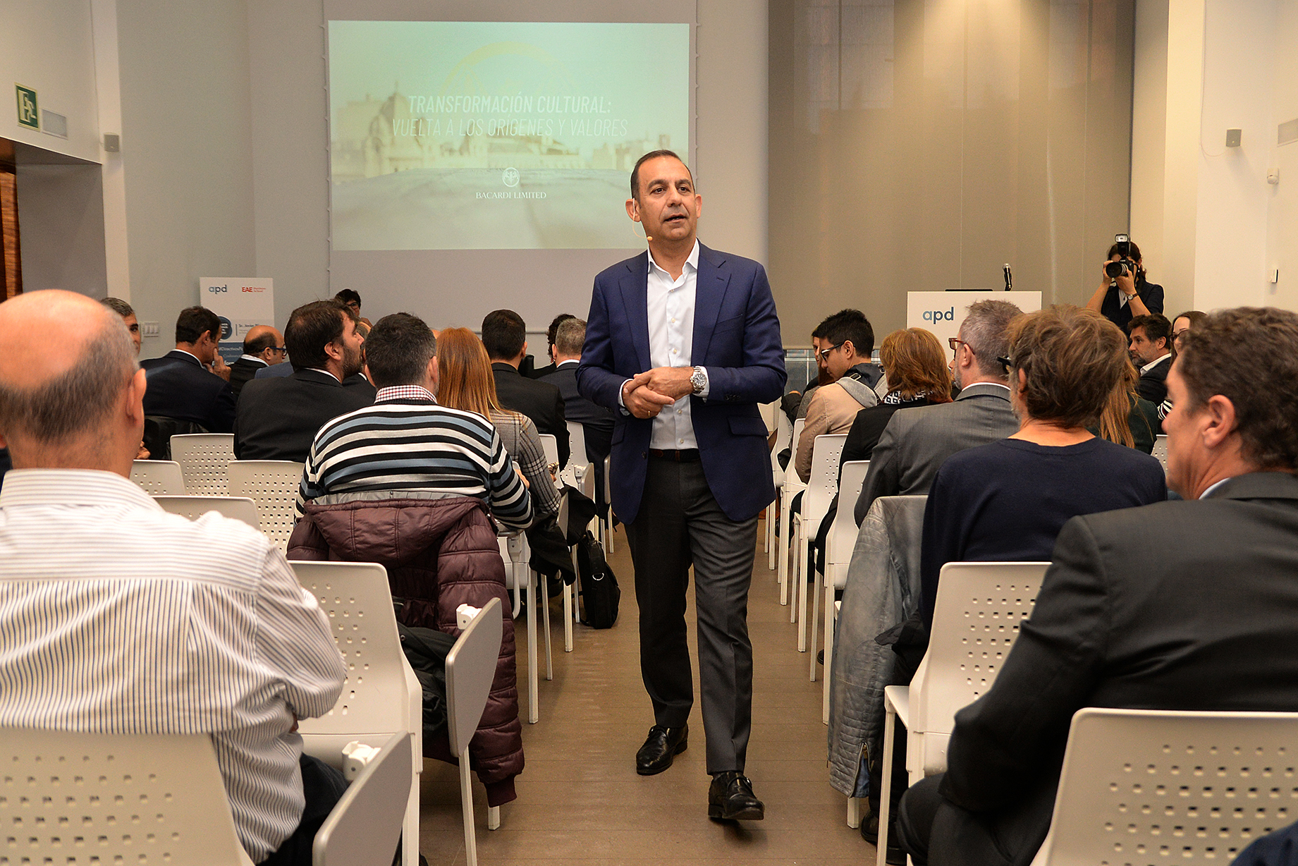 "At Bacardi, one of our values is leading by example" "At Bacardi, one of our values is leading by example"