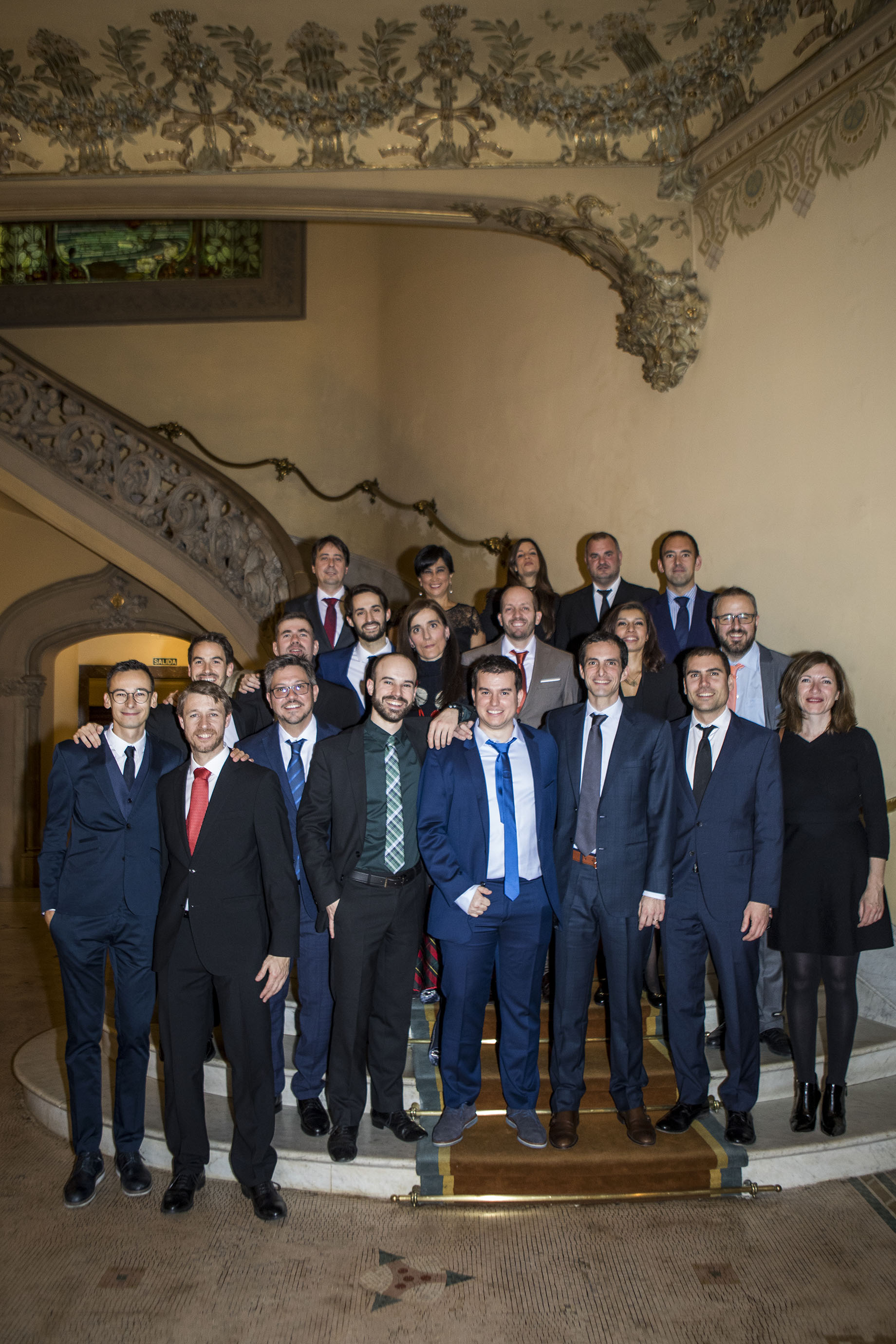 Emotion and joy, clear for all to see at the closing event of the April session Master programs