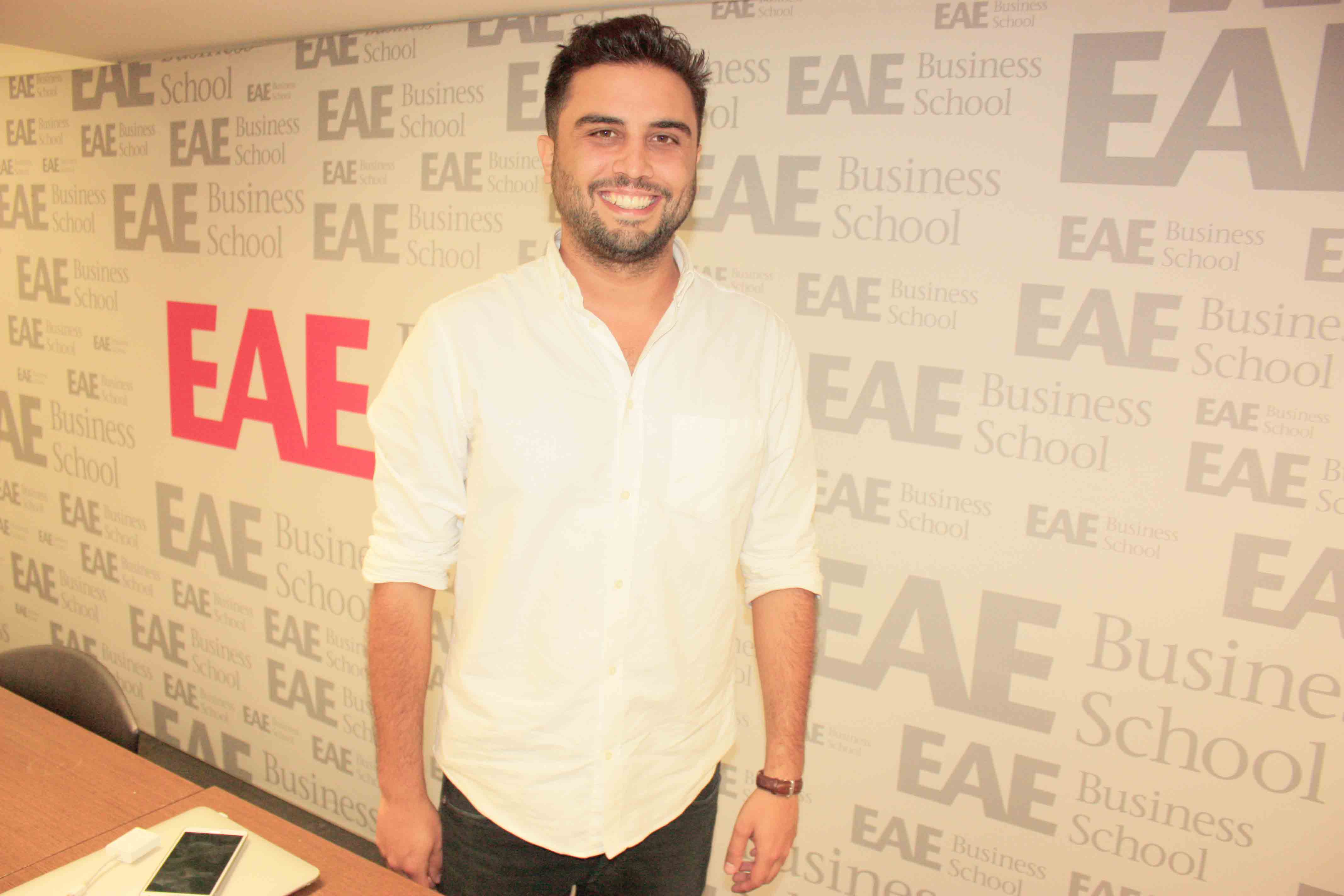 Martín Morillo Victorero, founder & CEO de Soldarity APP, en la Jornada Business Networking de EAE Business School