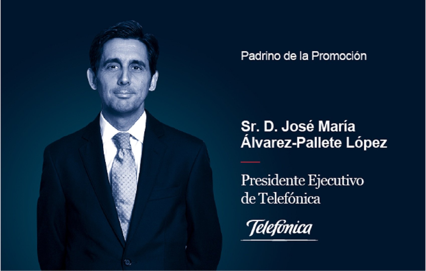 José María Álvarez-Pallete, Presidente Ejecutivo de Telefónica.