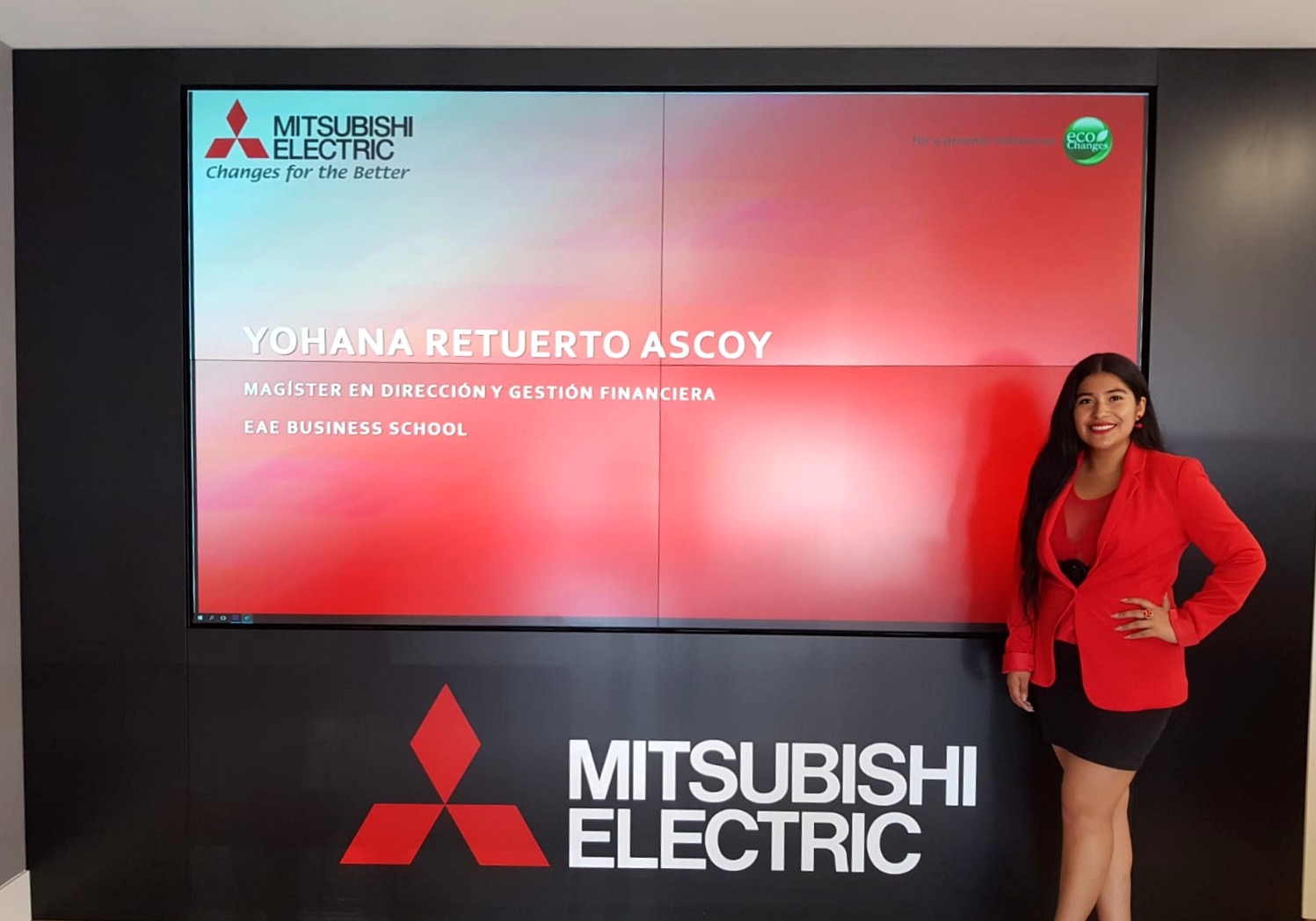 "Mitsubishi es una empresa que ofrece oportunidades de crecer y eso es muy motivador"