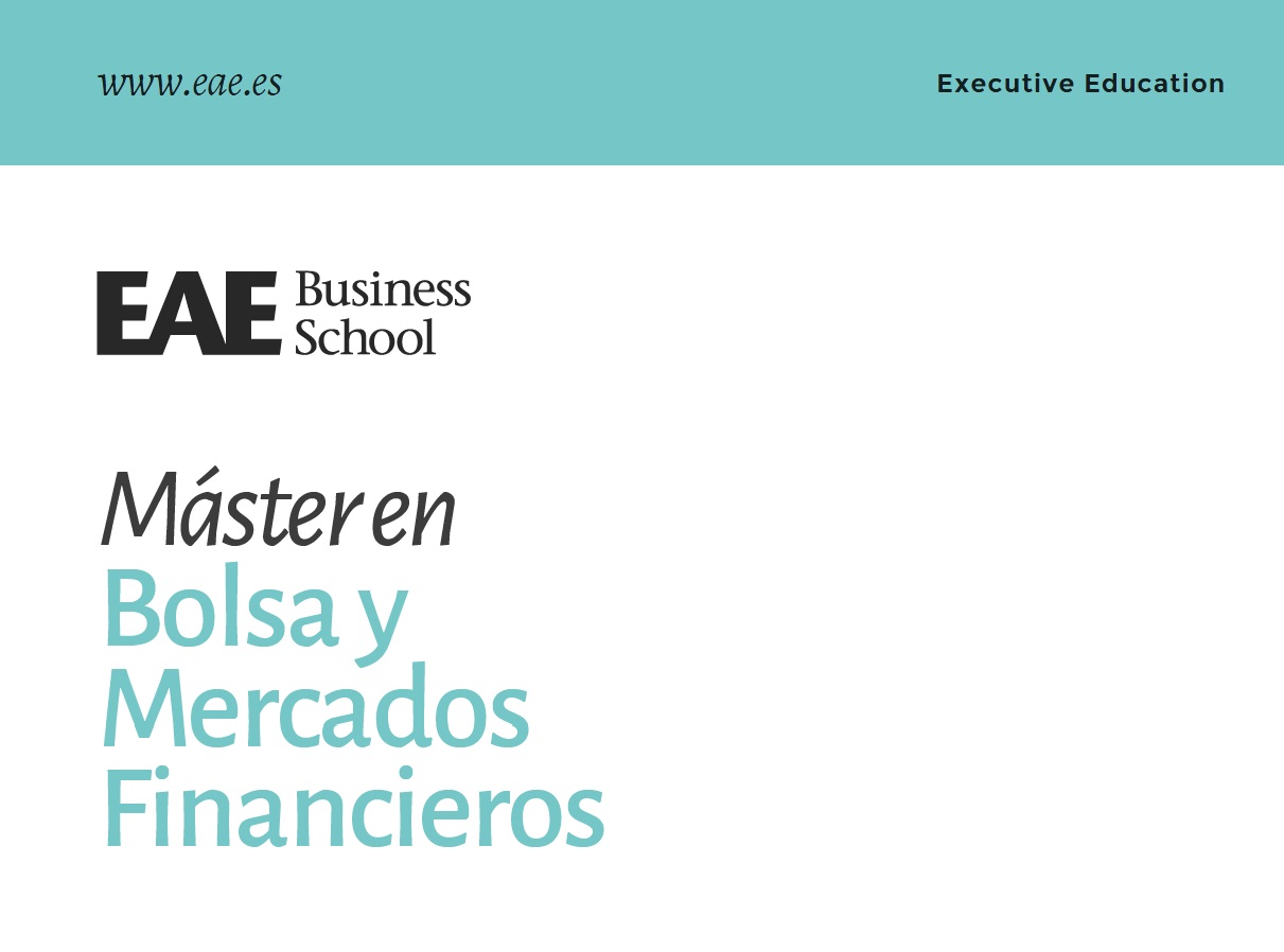 Residential program in Canada and drafting an investment plan, the new features of the Master in Stock and Financial Markets