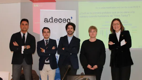 "The capacity to attract talent is a differential factor for Think Tanks" "The capacity to attract talent is a differential factor for Think Tanks"