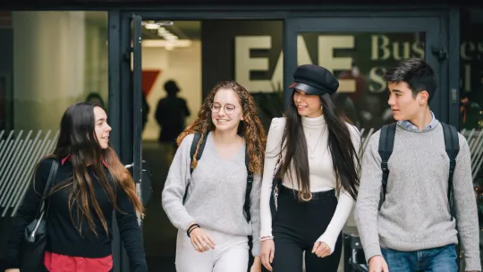 EAE Business School students in class