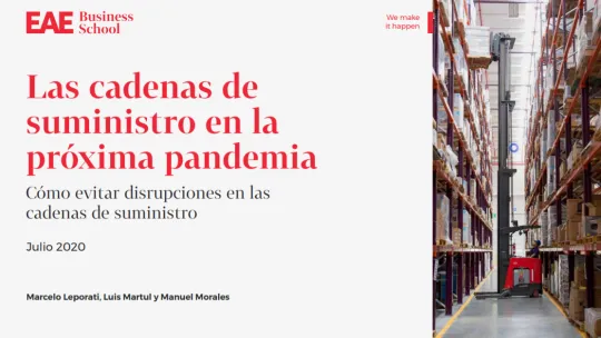 Las cadenas de suministro (CDS) en España son unas de las más afectadas de mundo por el Covid 19