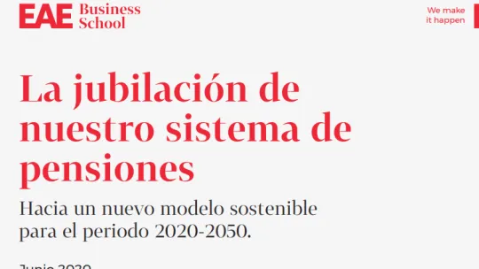 Estudio EAE sistema pensiones