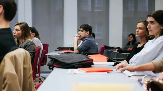 EAE Business School students in class