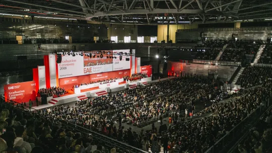 Emotiva e inolvidable fiesta de Graduación en EAE Business School