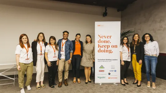 "We want people to be able to insure the future while enjoying the present", the winning team of the Hackathon in Madrid