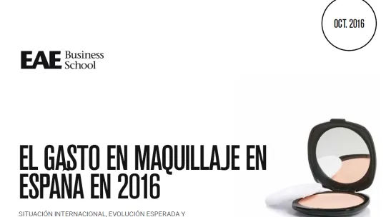 El gasto en maquillaje en España en 2015