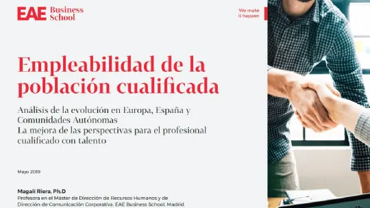La tasa de desempleo de la población cualificada en España está por debajo del 9% 