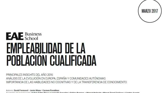 El desempleo entre las personas con un título de posgrado cae a tasas inferiores al 6% en 2016
