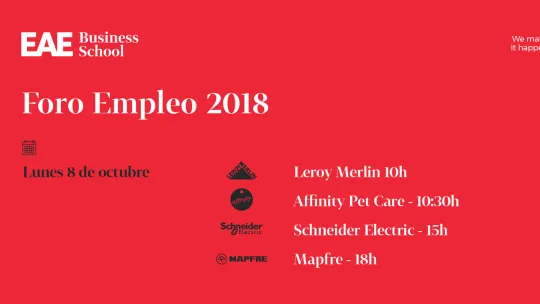 Última jornada del Foro Online de Empleo 2018: Conoce a Philips, Schneider y Mapfre, entre otros. Última jornada del Foro Online de Empleo 2018: Conoce a Philips, Schneider y Mapfre, entre otros.