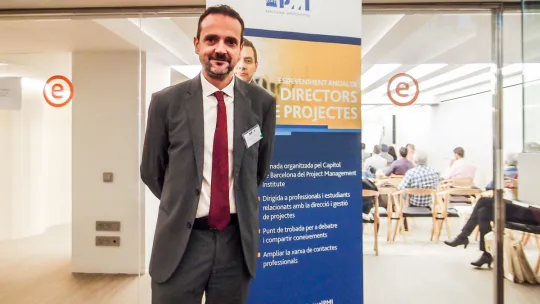 Marc Bara speaks at the latest Project Management Institute event