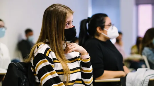 Female Leadership and diversity: EAE students in class