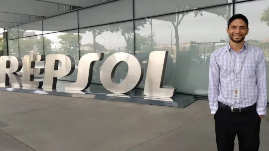 "Formar parte de una gran empresa como Repsol influirá en mi futuro profesional definitivamente"