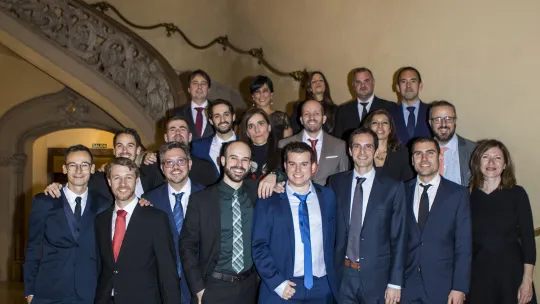 Emotion and joy, clear for all to see at the closing event of the April session Master programs