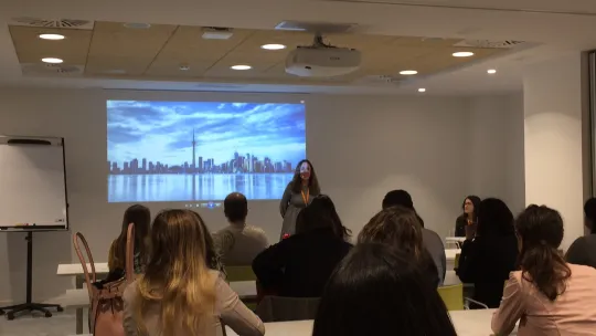 ManpowerGroup Spain invites the students on the Master in Human Resources to visit its facilities in Madrid