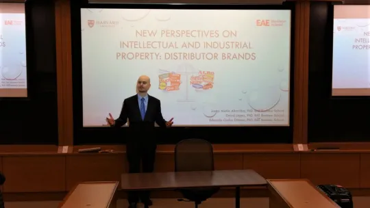 The EAE Dean and Academic Directors take part in a law congress at Harvard University