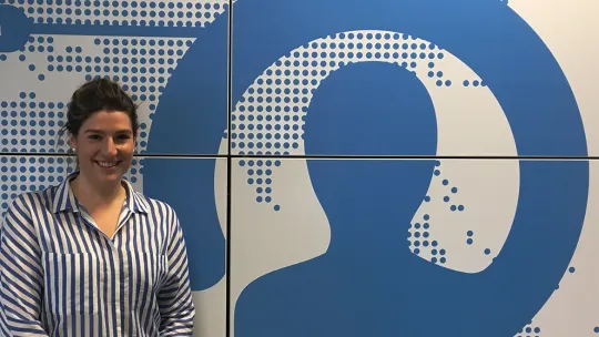 Marina Salmerón, alumna de EAE Business School y Digital Communications & Social Media Specialist en Telefónica On The Spot Services