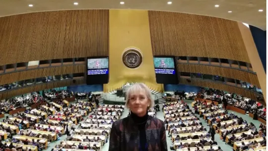 Marta González, speaker of the session