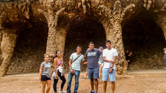 The majesty of Gaudí's Park Güell on EAE's cultural tour