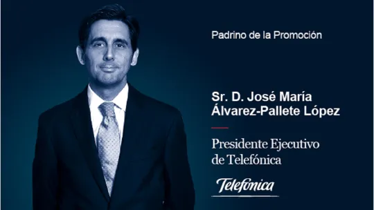José María Álvarez-Pallete, Presidente Ejecutivo de Telefónica.