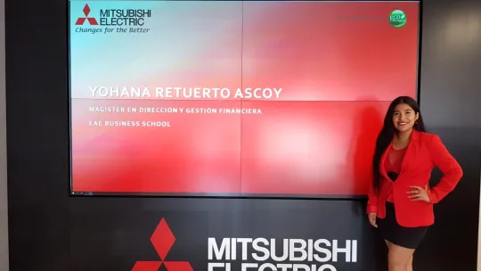 "Mitsubishi es una empresa que ofrece oportunidades de crecer y eso es muy motivador"