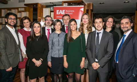 The students of the Madrid Campus of EAE Business School that make up the Dean's List this year.