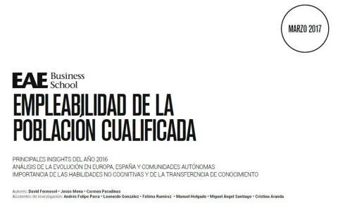 El desempleo entre las personas con un título de posgrado cae a tasas inferiores al 6% en 2016