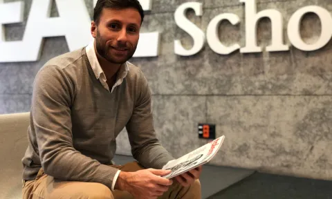 "At EAE, I have grown as a student and as a person. I have met some incredible people and have grown professionally"