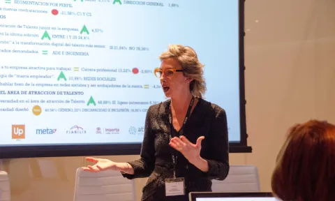 "The search for junior talent has increased by 3%", Pilar Llácer