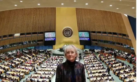 Marta González, speaker of the session