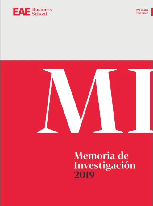 Memoria de Investigación 2019 EAE Business School
