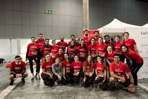 EAE students take part in the Company Race
