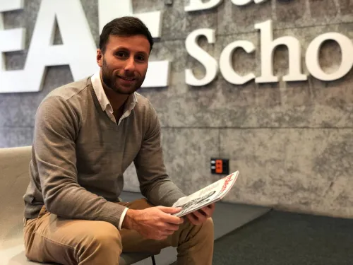 "At EAE, I have grown as a student and as a person. I have met some incredible people and have grown professionally"