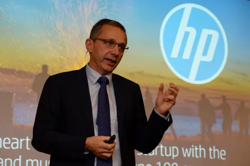 Enrique Lores, the President of Imaging, Printing and Solutions Business HP Inc. Enrique Lores, the President of Imaging, Printing and Solutions Business HP Inc.